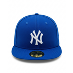 New Era New York Yankees 59FIFTY Royal Blue Fitted Flat Brim MLB Baseball Cap
