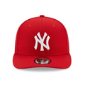 New Era New York Yankees 59FIFTY Red Fitted Flat Brim Baseball Cap