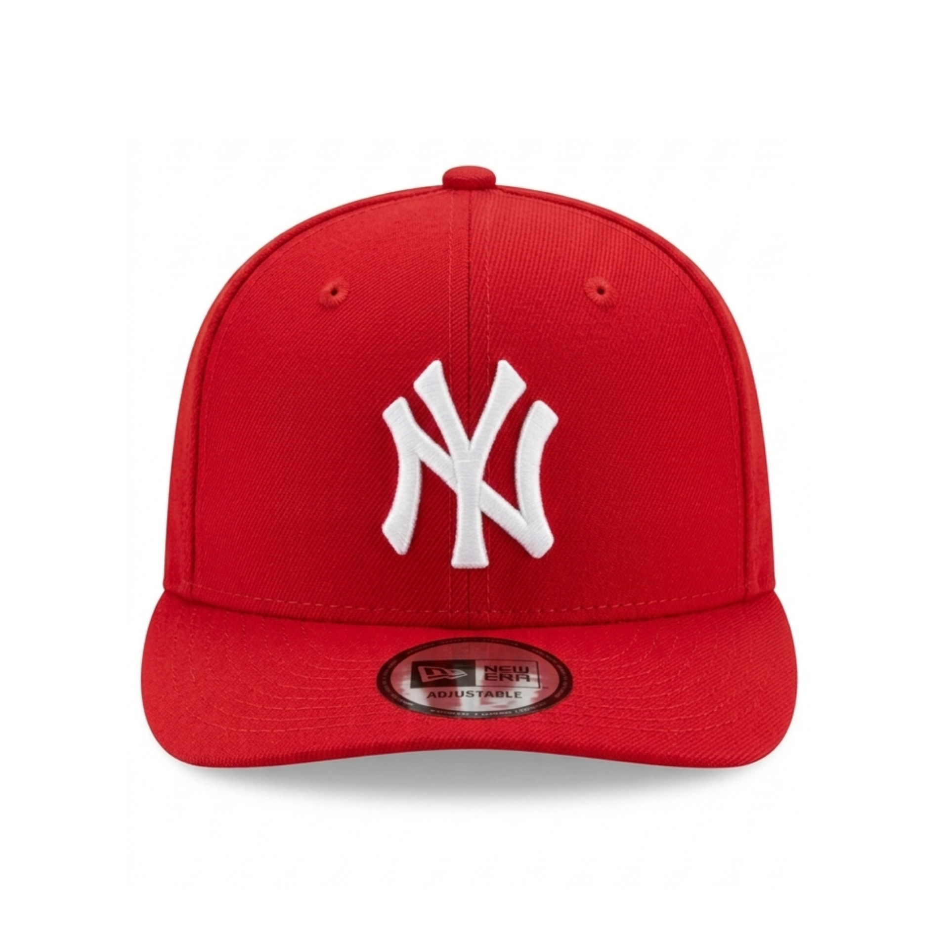 New Era New York Yankees 59FIFTY Red Fitted Flat Brim Baseball Cap