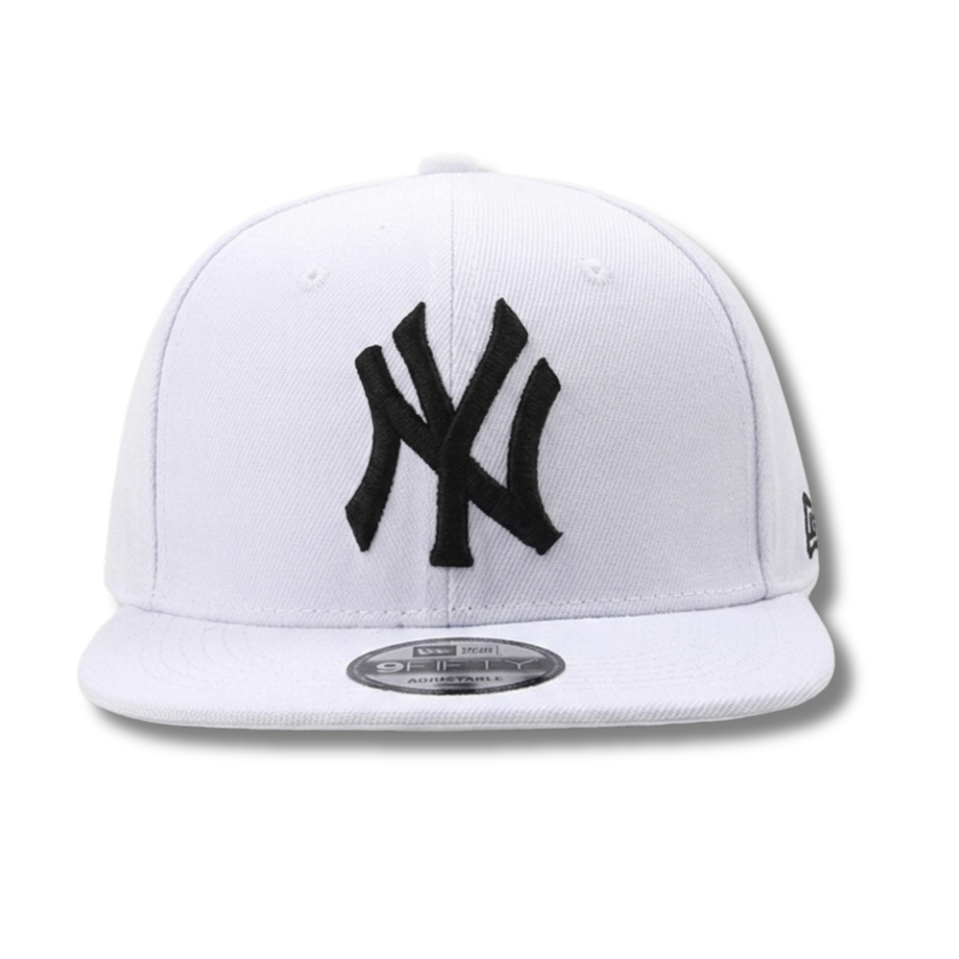New Era New York Yankees 59FIFTY White Fitted Flat Brim MLB Baseball Cap