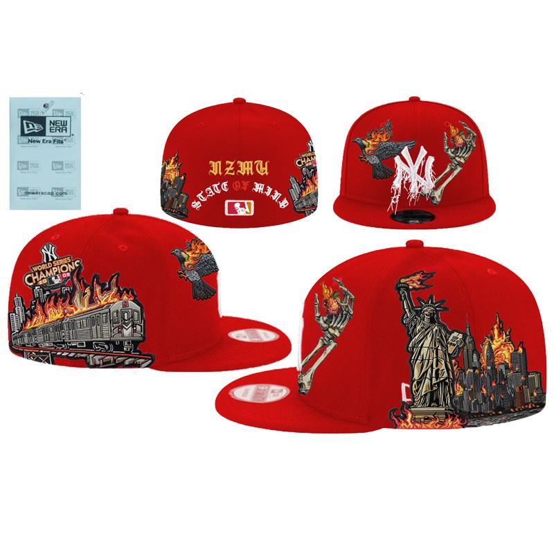New Era 59FIFTY New York Yankees "State of Mind" Red