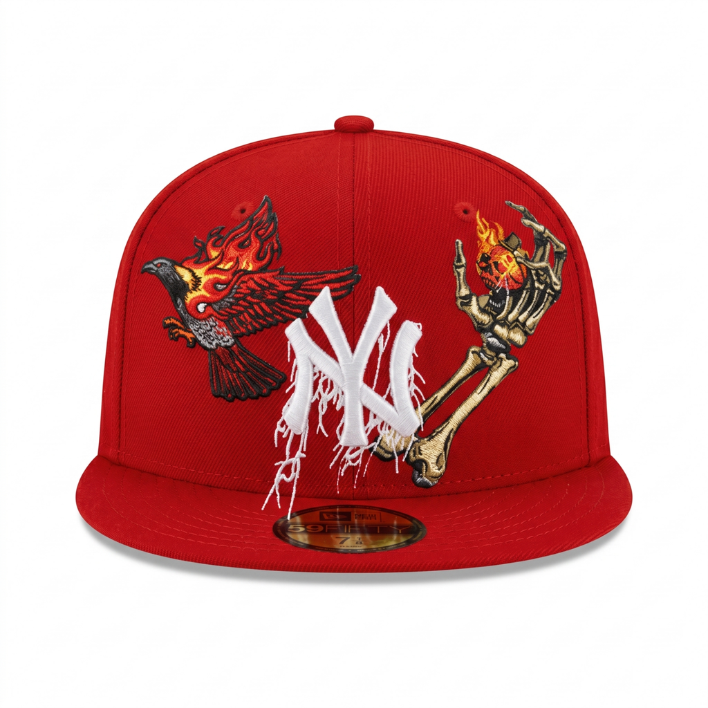 New Era 59FIFTY New York Yankees "State of Mind" Red