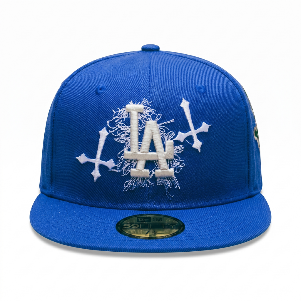MLB Los Angeles Dodgers City Of Angels Blue Fitted Hat