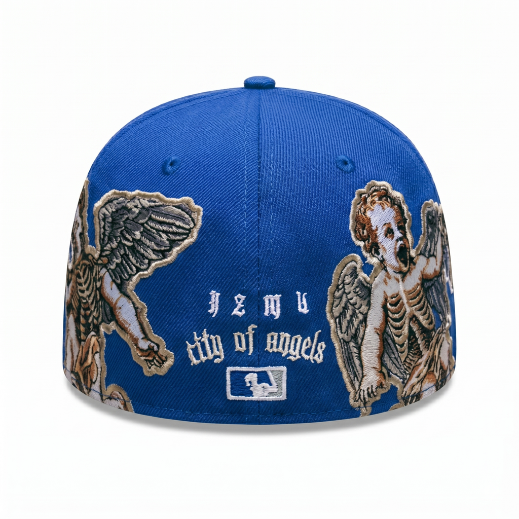 MLB Los Angeles Dodgers City Of Angels Blue Fitted Hat