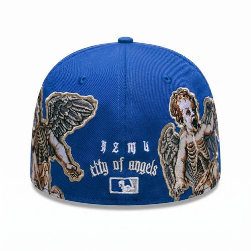 MLB Los Angeles Dodgers City Of Angels Blue Fitted Hat