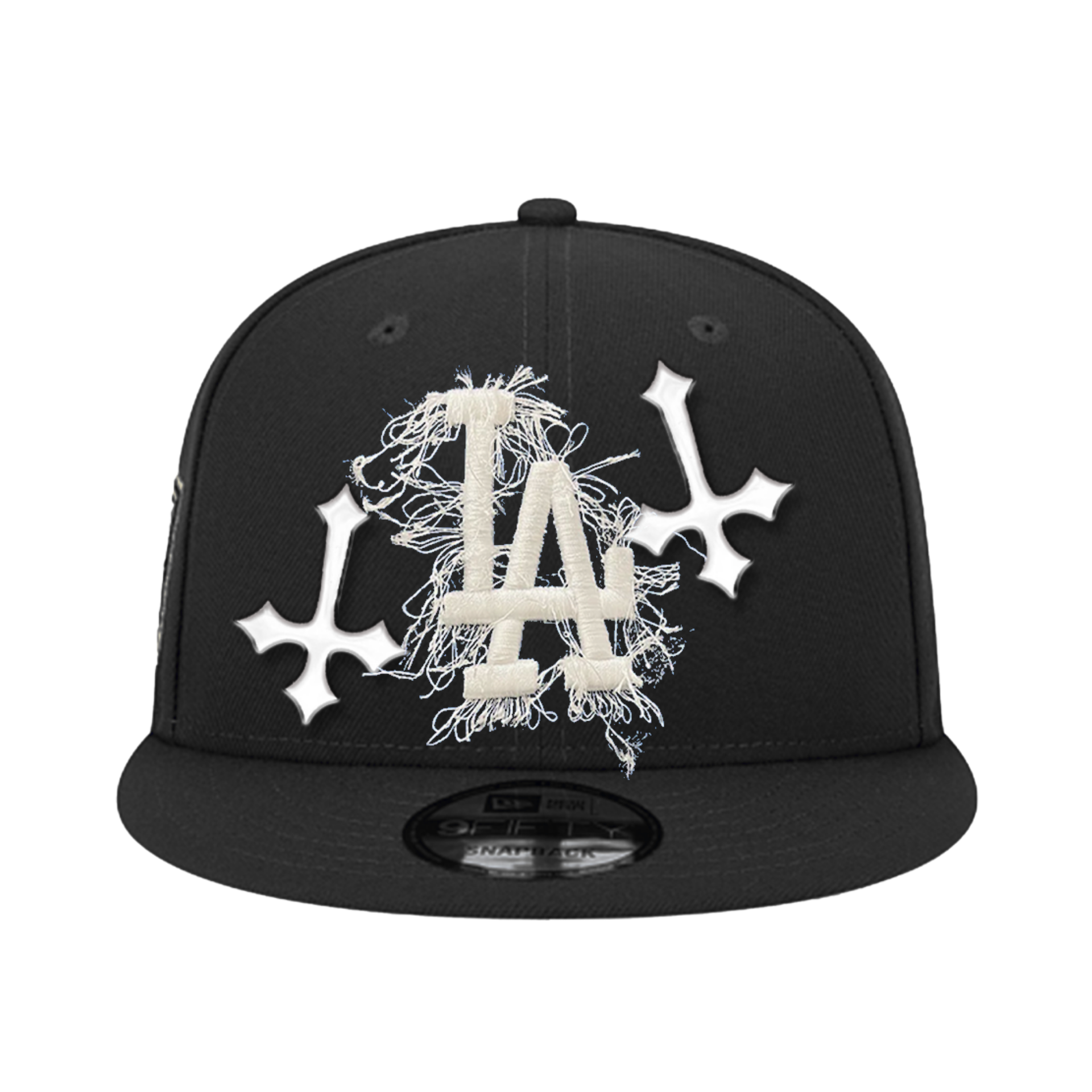 MLB Los Angeles Dodgers City Of Angels Black Fitted Hat