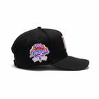 New Era Los Angeles Dodgers Black Pink 9FORTY Adjustable Cap – 100th Anniversary Side Patch
