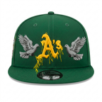 New Era Oakland Athletics A's Doves Green