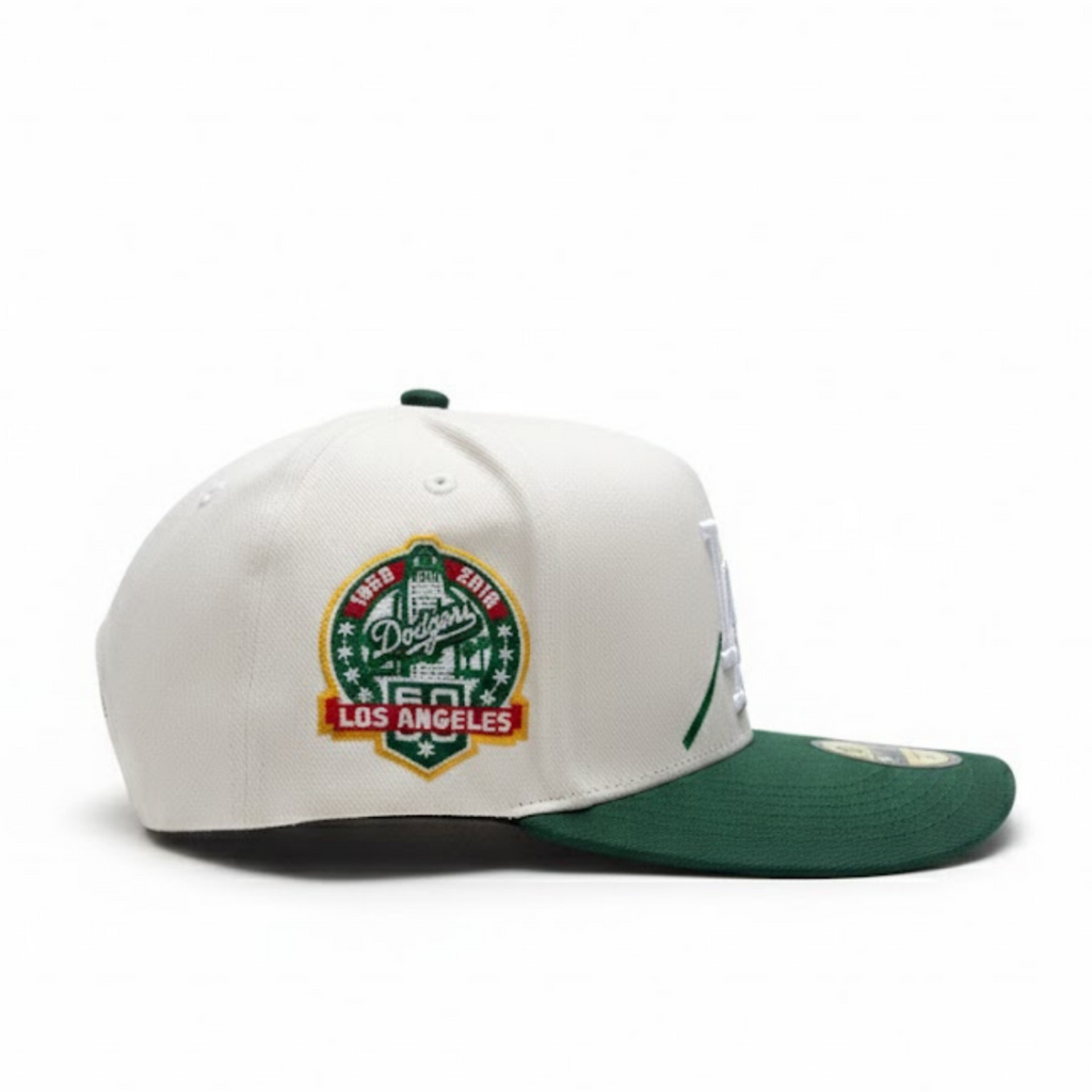 New Era Los Angeles Dodgers 60th Anniversary Rose Chrome Two Tone Edition 9Forty
