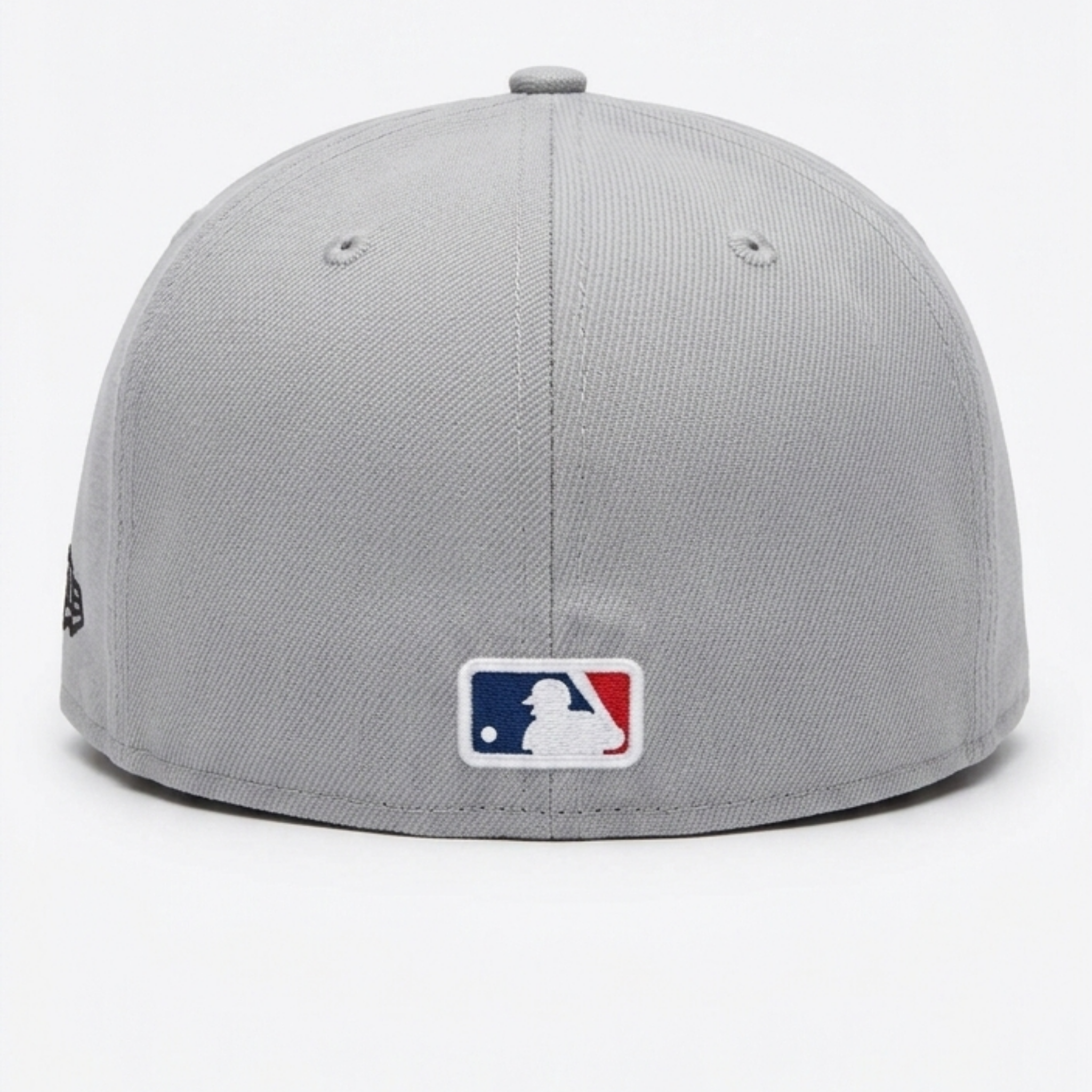 New Era Los Angeles Dodgers 59FIFTY Grey Black Fitted Flat Brim MLB Baseball Cap
