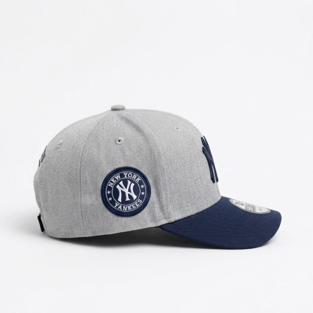 New Era New York Yankees Grey Navy 9FORTY Adjustable