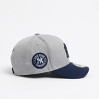 New Era New York Yankees Grey Navy 9FORTY Adjustable
