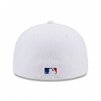 New Era New York Yankees 59FIFTY White Fitted Flat Brim MLB Baseball Cap