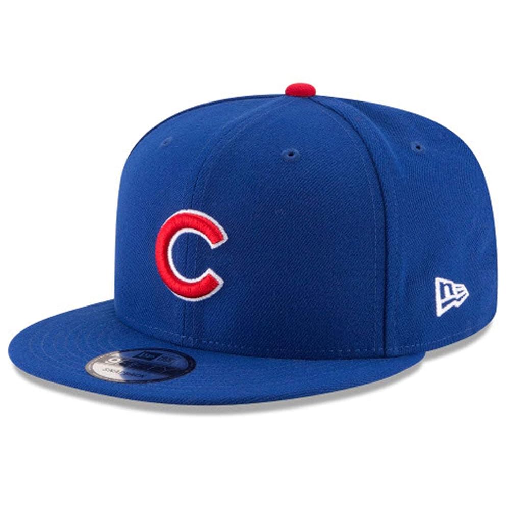 New Era Chicago Cubs 9FIFTY Blue Snapback Flat Brim Cap