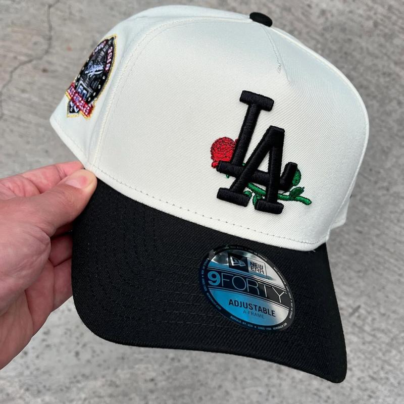 New Era Los Angeles Dodgers Rose 60th Anniversary Chrome Two Tone Edition 9Forty