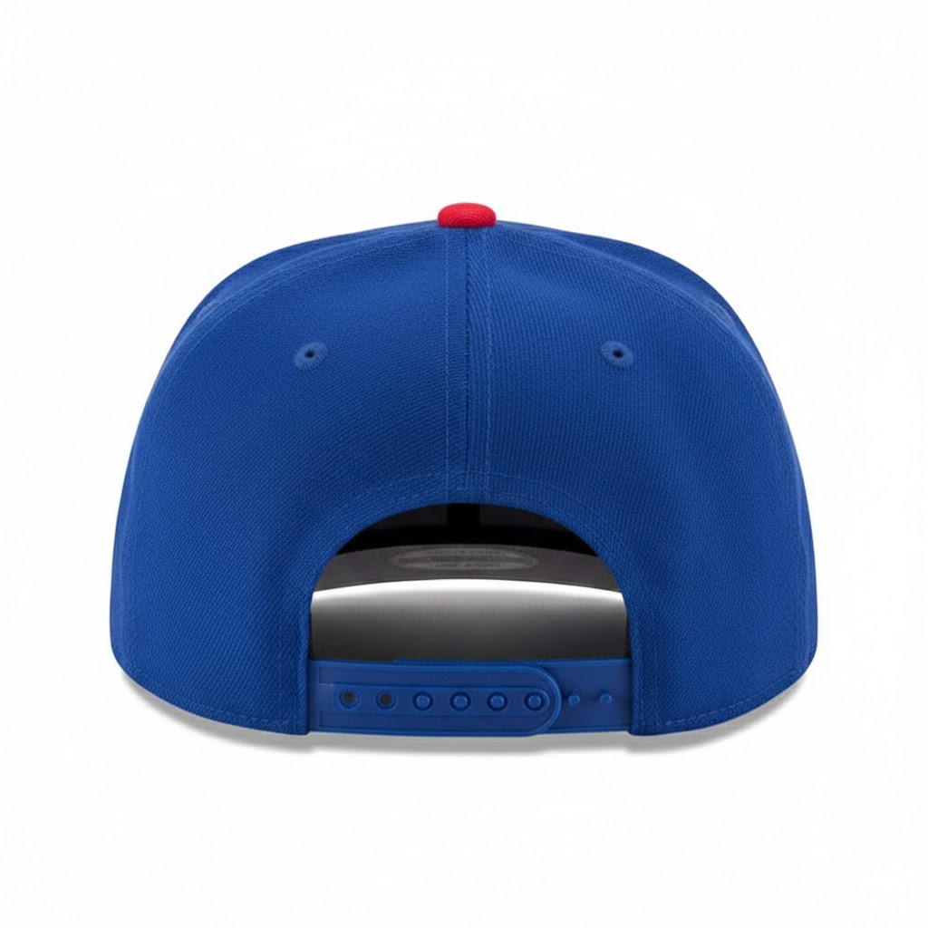 New Era Chicago Cubs 9FIFTY Blue Snapback Flat Brim Cap