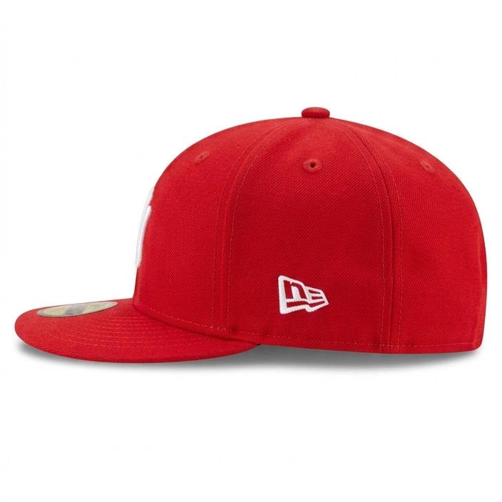 New Era New York Yankees 9FIFTY Red Snapback Flat Brim Cap