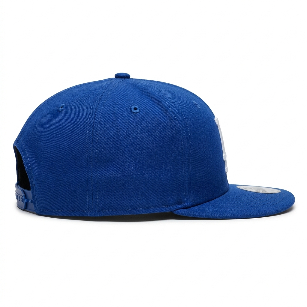 New Era Los Angeles Dodgers 9FIFTY Blue Snapback Flat Brim Cap