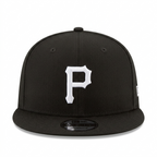 New Era 9FIFTY Pittsburgh Pirates edition in black and white.