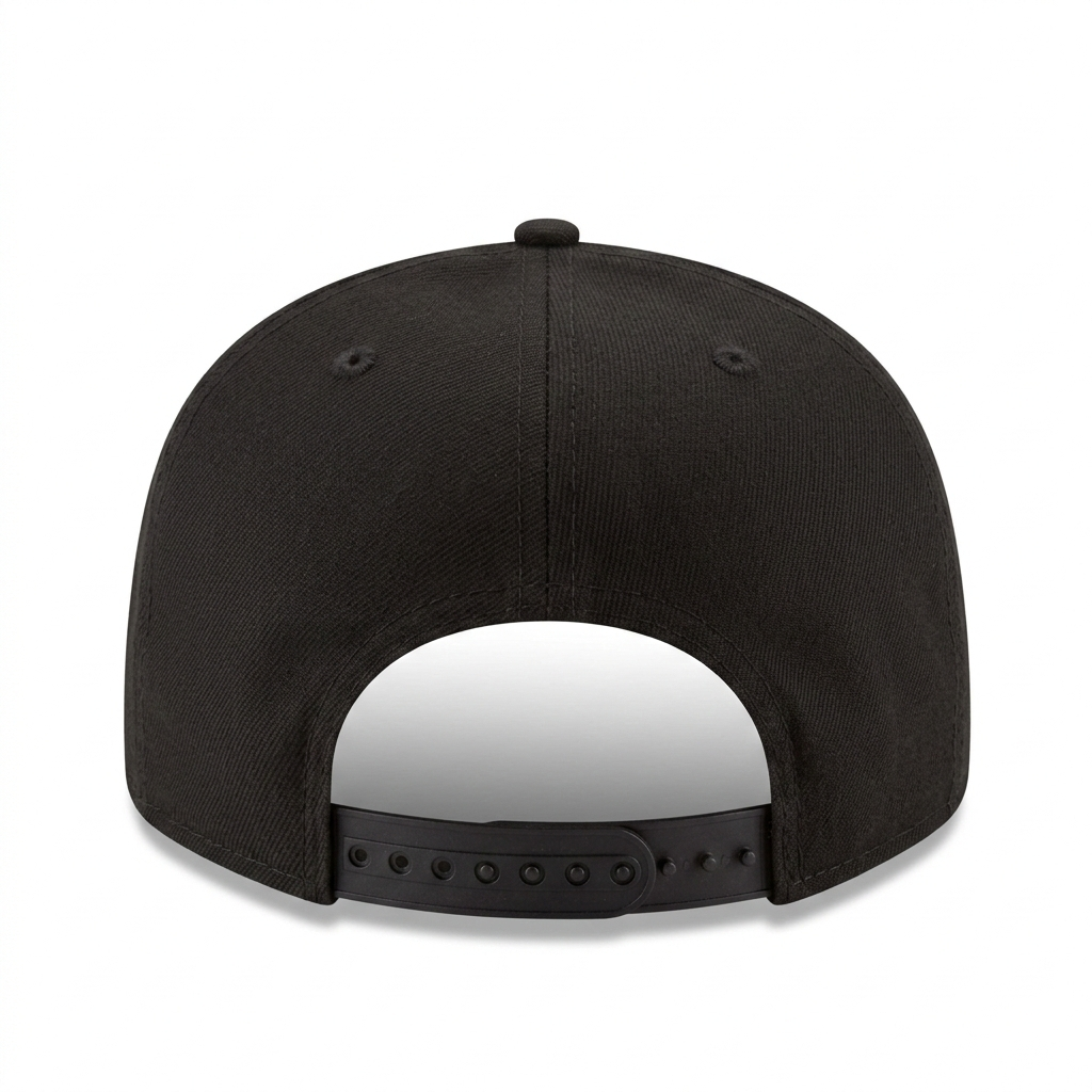 New Era New York Yankees 9FIFTY Black Snapback Flat Brim Cap