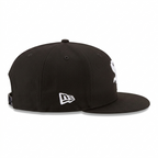 New Era Chicago White Sox 9FIFTY Black Snapback Flat Brim Cap