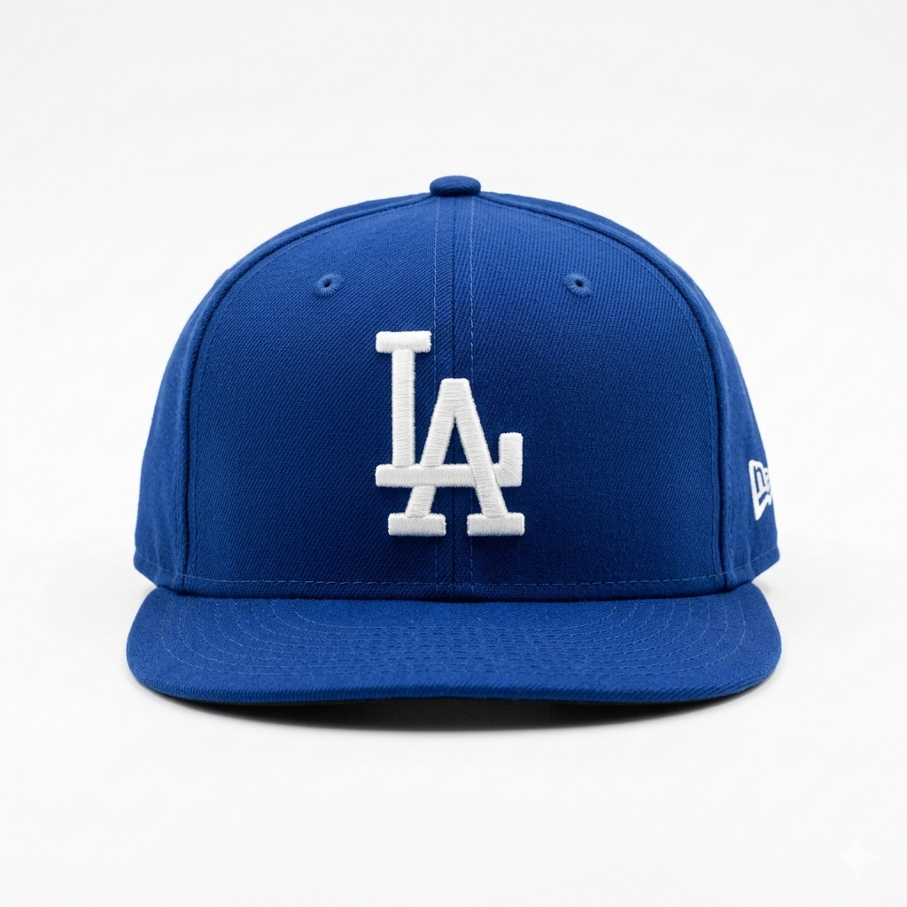 New Era Los Angeles Dodgers 9FIFTY Blue Snapback Flat Brim Cap
