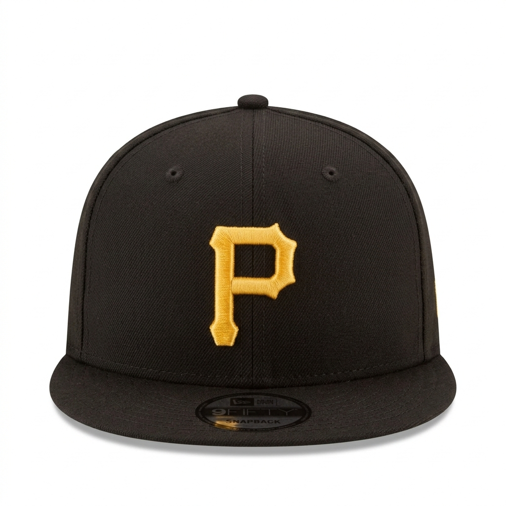 New Era MLB Pittsburgh Pirates MLB Basic 9FIFTY Snapback : OSFM Adjustable Black