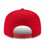 New Era Washington Nationals 9FIFTY Red Snapback Flat Brim Cap