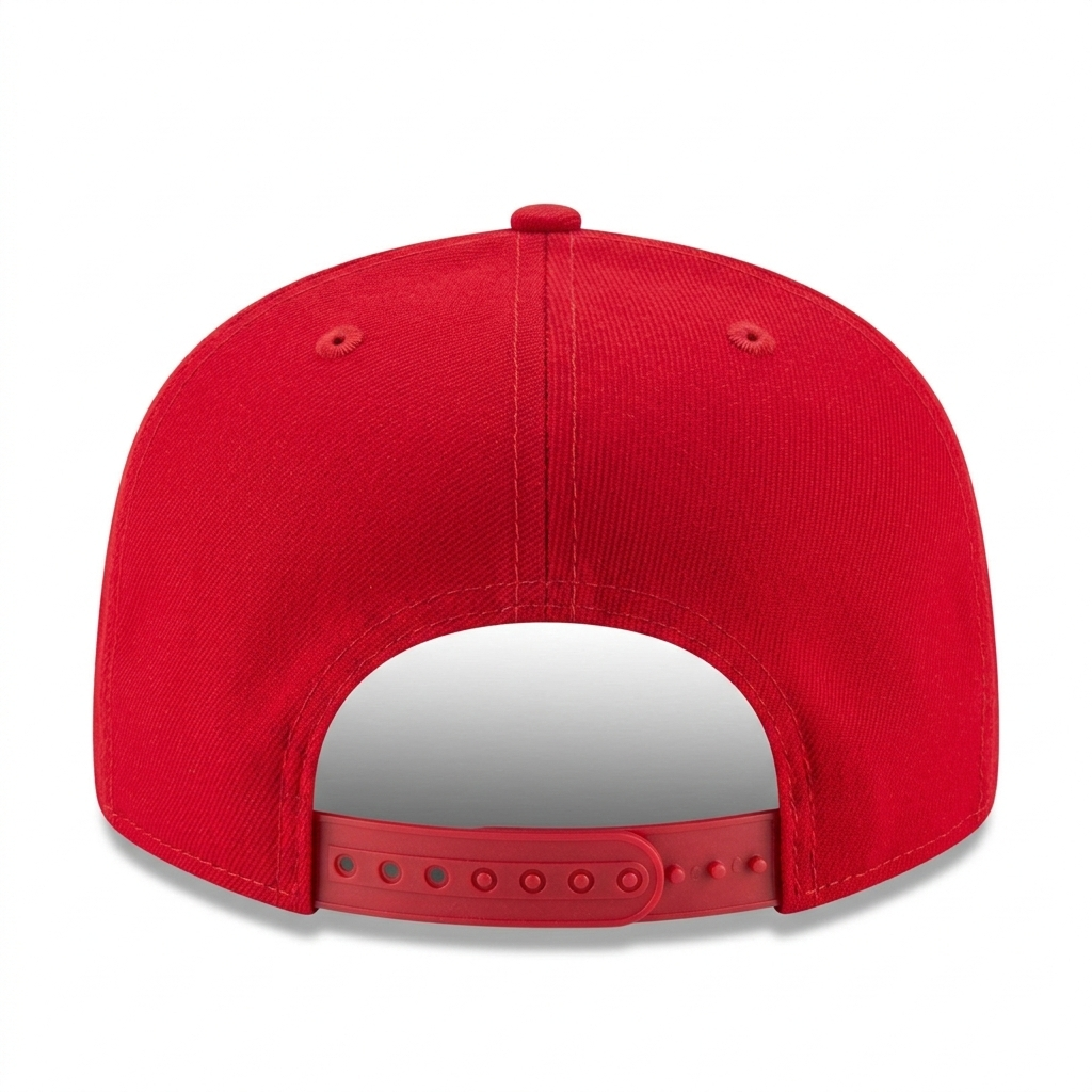 New Era Washington Nationals 9FIFTY Red Snapback Flat Brim Cap