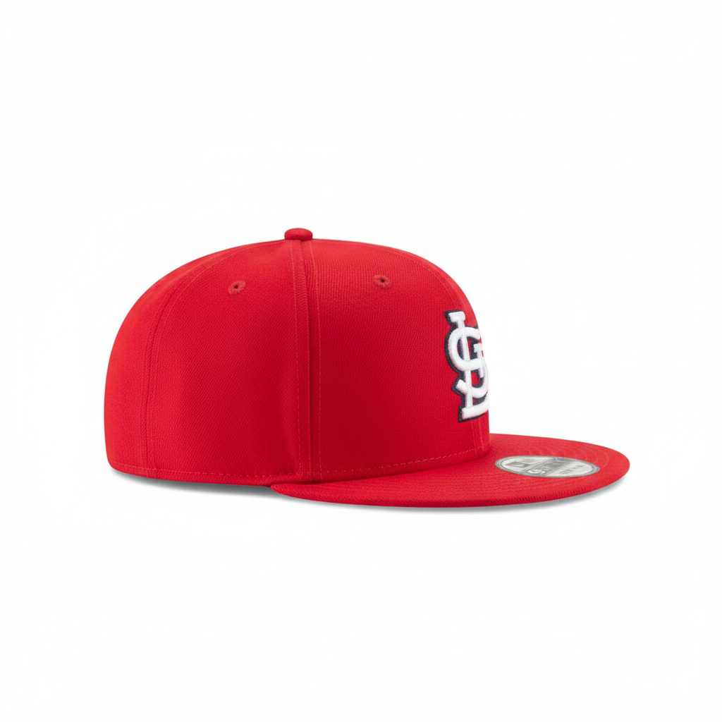 New Era St. Louis Cardinals 9FIFTY Red Snapback Flat Brim Cap