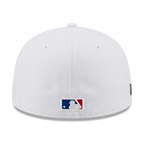 New Era Los Angeles Dodgers 59FIFTY White Fitted Flat Brim Cap