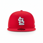 New Era St. Louis Cardinals 9FIFTY Red Snapback Flat Brim Cap