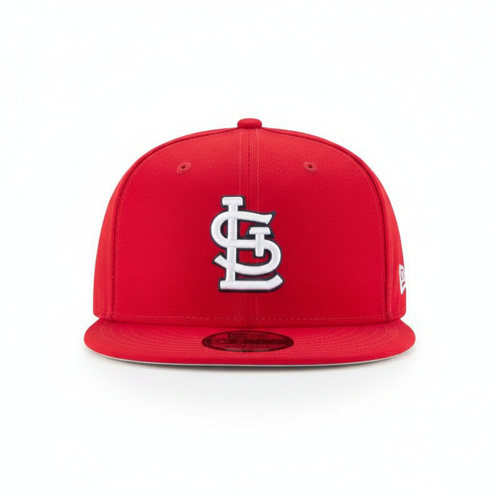 New Era St. Louis Cardinals 9FIFTY Red Snapback Flat Brim Cap