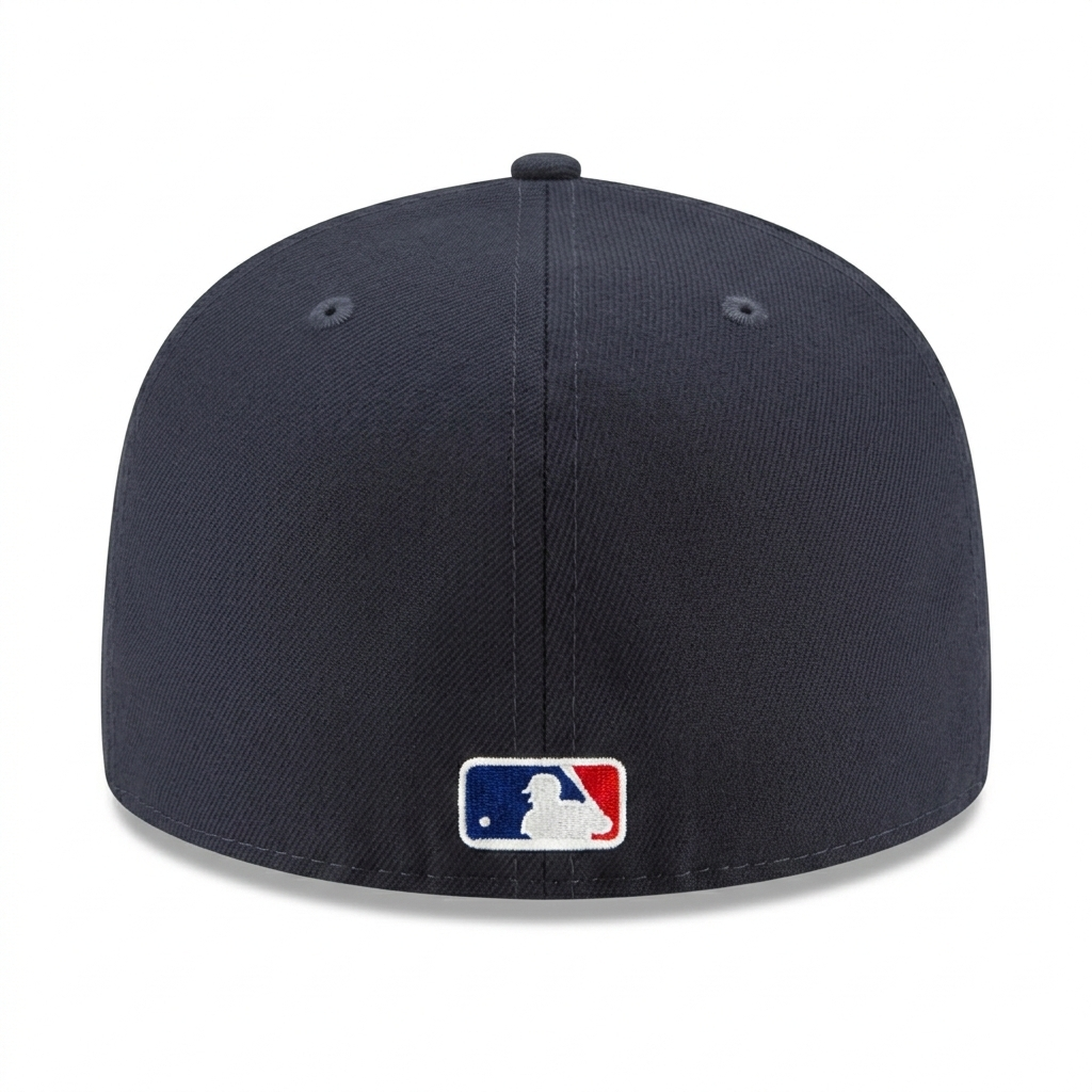 New Era Los Angeles Dodgers 59FIFTY Black with White Logo Fitted Cap