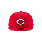 New Era Cincinnati Reds 9FIFTY Red Snapback Baseball Cap – Classic Flat Brim Adjustable Hat