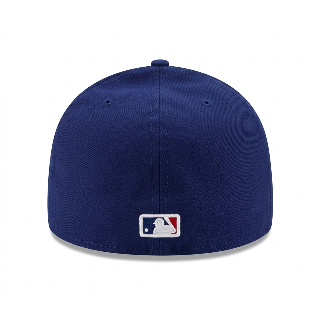 New Era Los Angeles Dodgers 59FIFTY Royal Blue Fitted Cap Flat Brim Baseball Cap