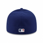 New Era Los Angeles Dodgers 59FIFTY Royal Blue Fitted Cap Flat Brim Baseball Cap