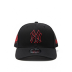 New Era New York Yankees Black Red 9FORTY Adjustable Cap – 1999 World Series Side Patch