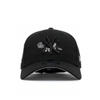 New Era New York Yankees Black 9FORTY Adjustable Cap – Floral Logo Embroidery – 25th Subway Series Side Patch Edition