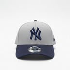 New Era New York Yankees Grey Navy 9FORTY Adjustable