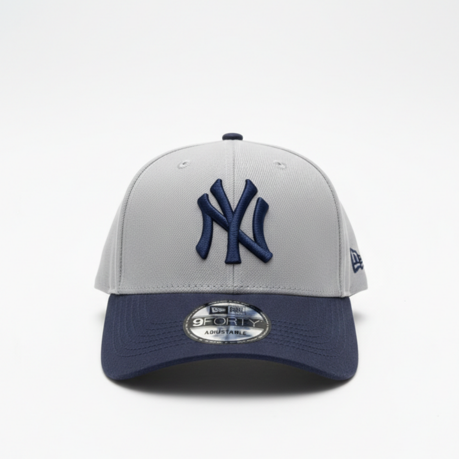 New Era New York Yankees Grey Navy 9FORTY Adjustable