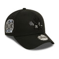 New Era New York Yankees Black 9FORTY Adjustable Cap – Floral Logo Embroidery – 25th Subway Series Side Patch Edition