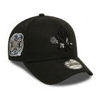 New Era New York Yankees Black 9FORTY Adjustable Cap – Floral Logo Embroidery – 25th Subway Series Side Patch Edition