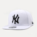 New Era New York Yankees 59FIFTY White Fitted Flat Brim MLB Baseball Cap