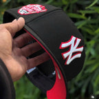 New Era New York Yankees Black Red 9FORTY Adjustable Cap – 2005 All-Star Game Side Patch