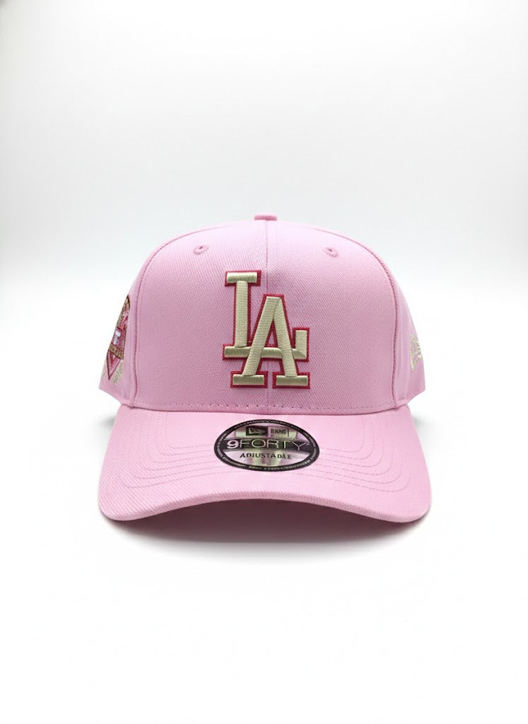 New Era Los Angeles Dodgers 50th Anniversary Pink Rouge 9Forty