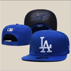 New Era Los Angeles Dodgers 9FIFTY Blue Snapback Flat Brim Cap