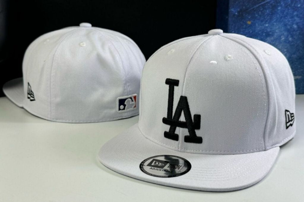 New Era Los Angeles Dodgers 59FIFTY White Fitted Flat Brim Cap