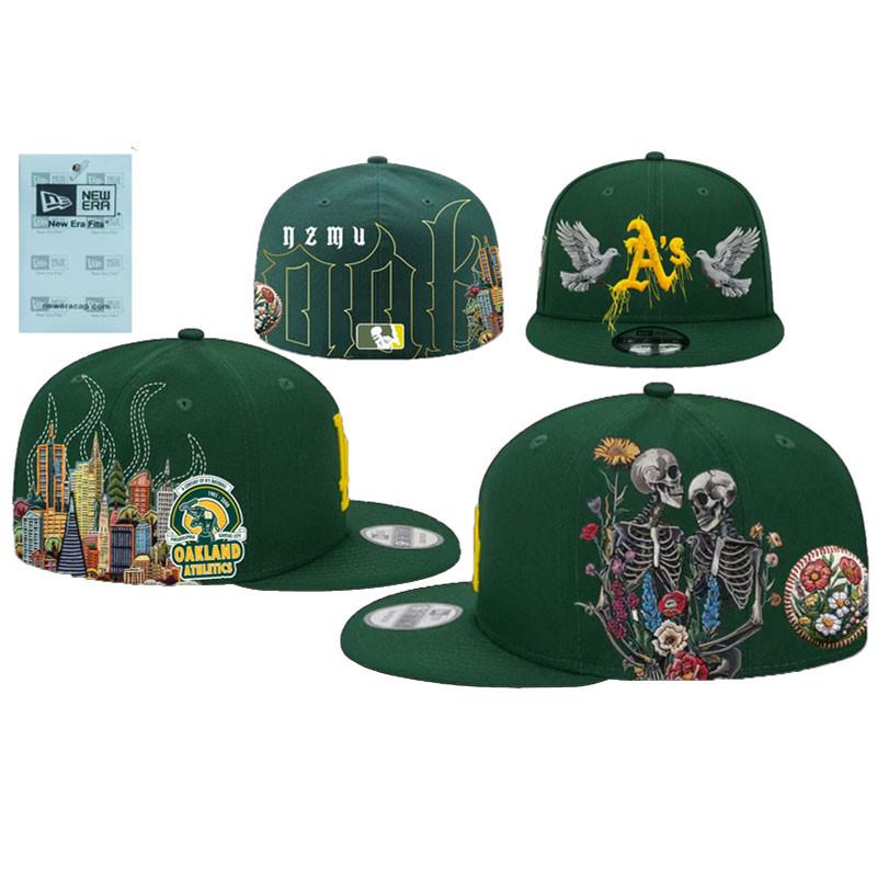 New Era Oakland Athletics A's Doves Green